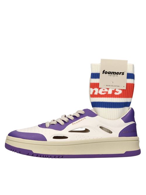 Sneakers in gomma FOAMERS | F5 009BIANCO-VIOLA